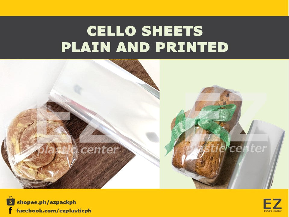 Cello Sheets (Plain and Printed)