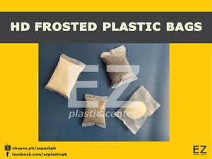HD Frosted Plastic Bags