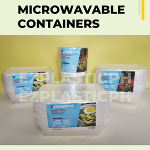 Microwavable Plastic Containers